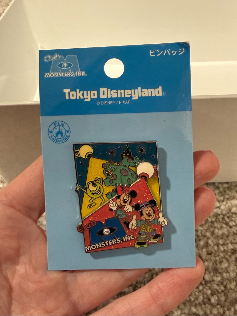 Tokyo Disney Monsters Inc club pin